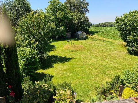 Garten mit Blick ins Grüne
